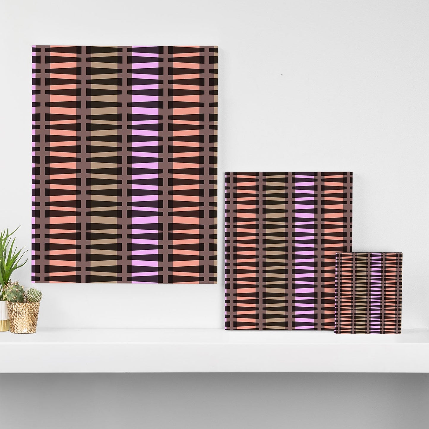 Mirimo Korath Striped Art Canvas