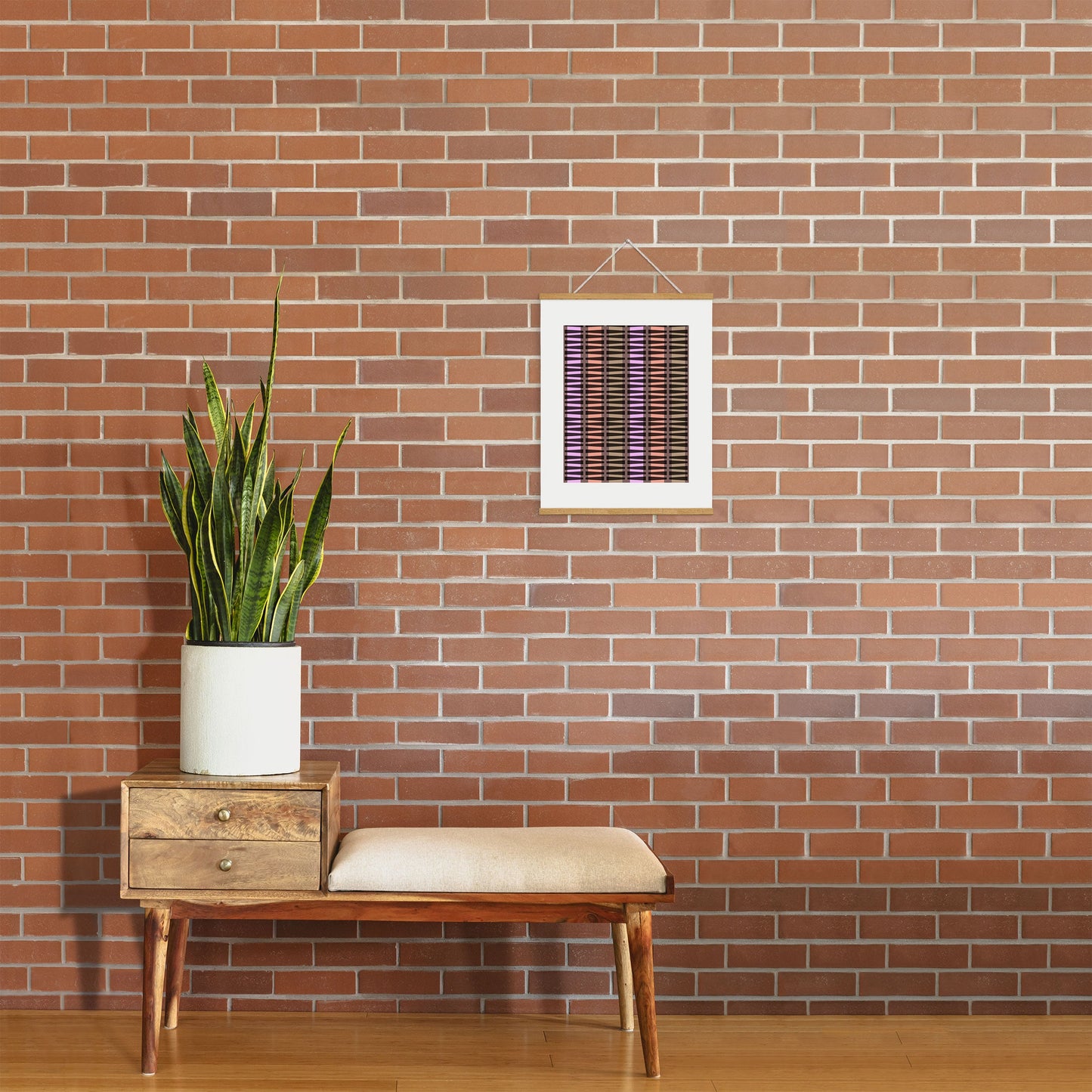 Mirimo Korath Striped Art Print