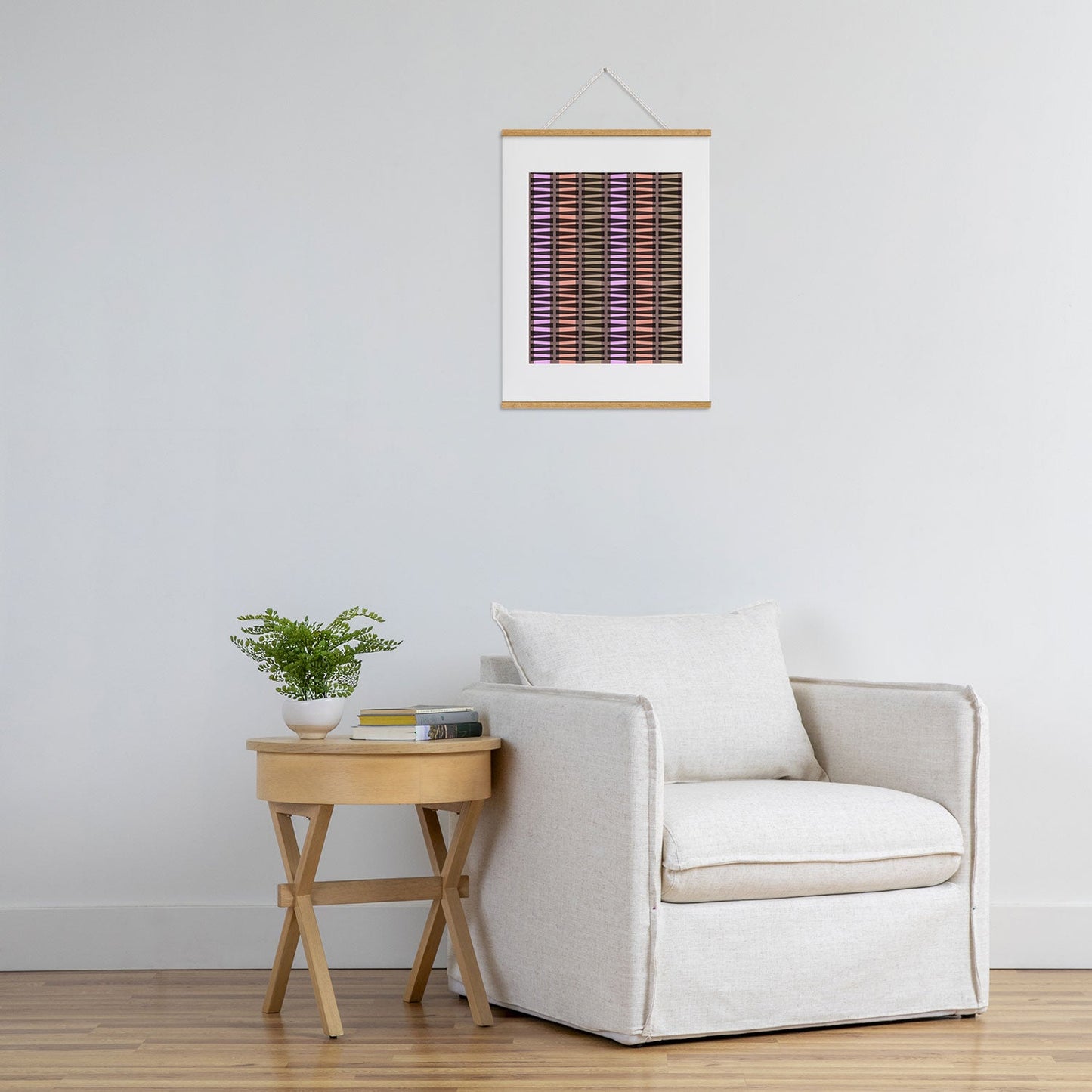 Mirimo Korath Striped Art Print