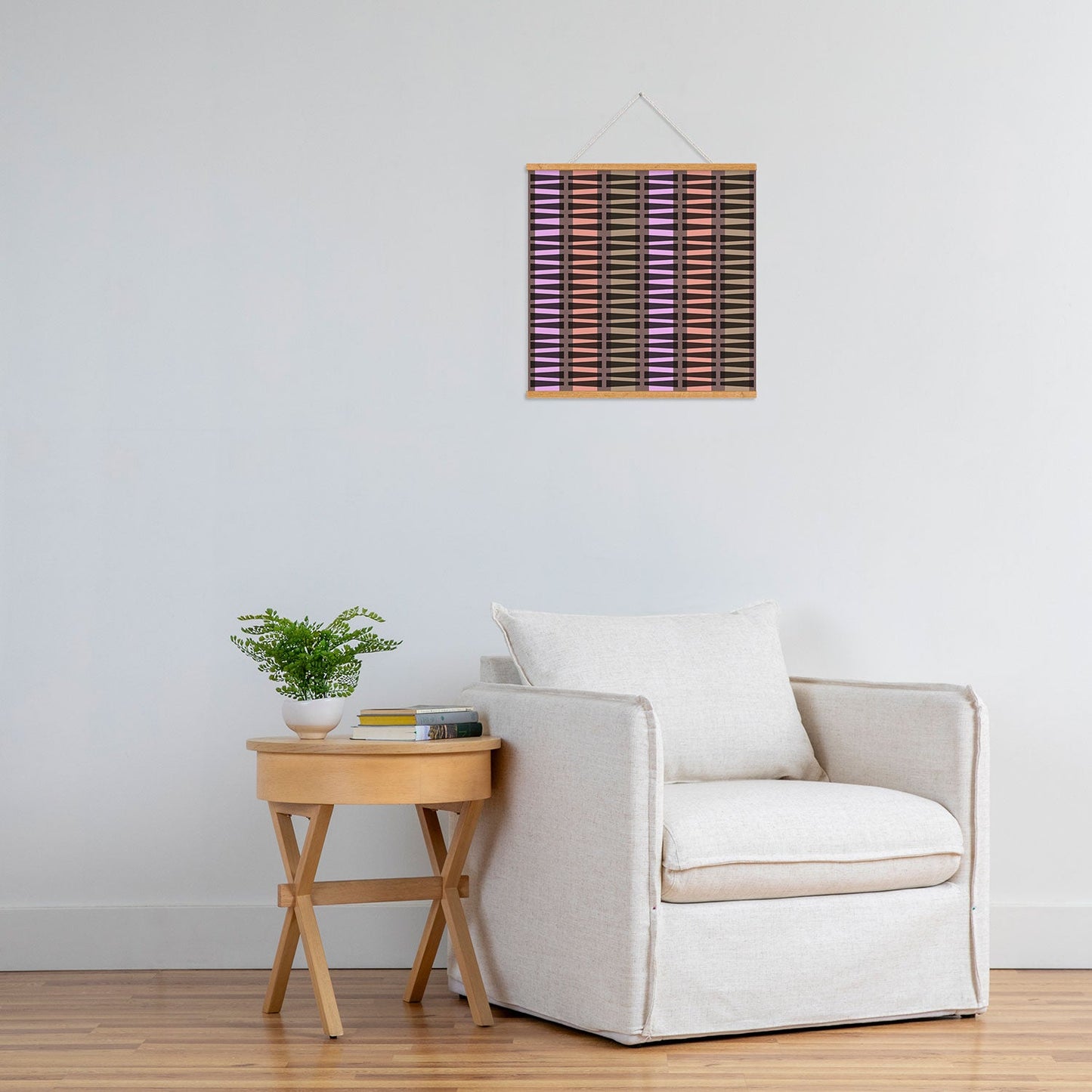 Mirimo Korath Striped Art Print