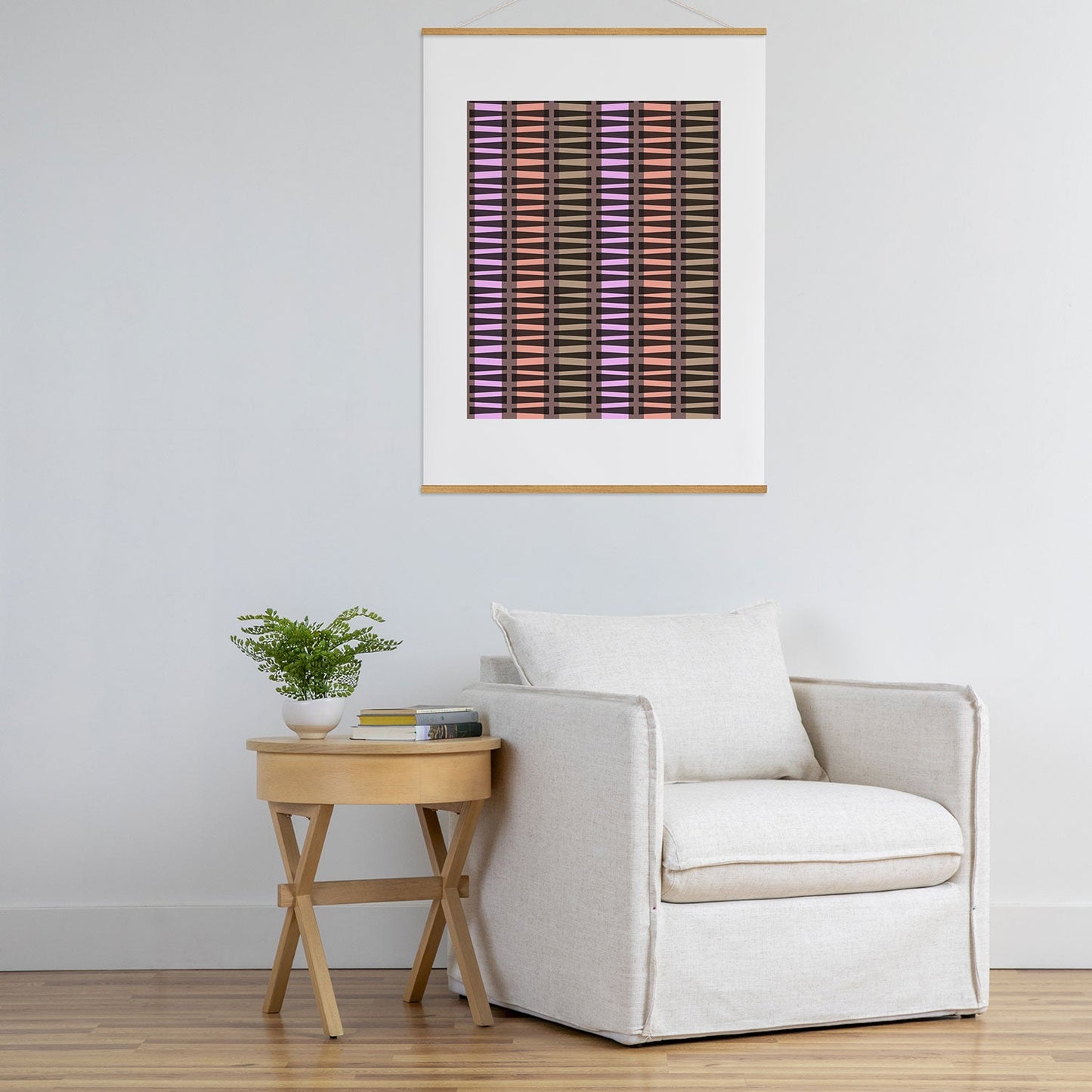 Mirimo Korath Striped Art Print