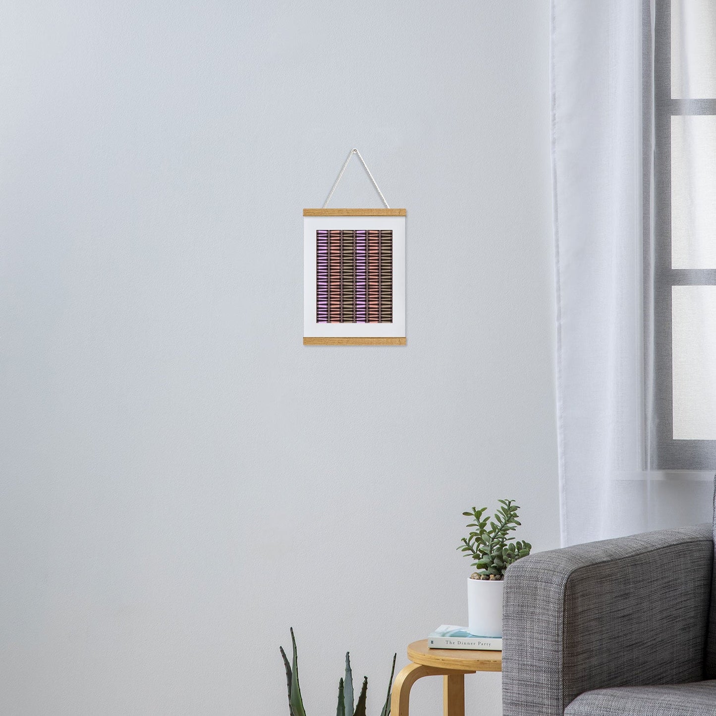 Mirimo Korath Striped Art Print