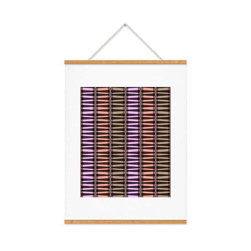 Mirimo Korath Striped Art Print