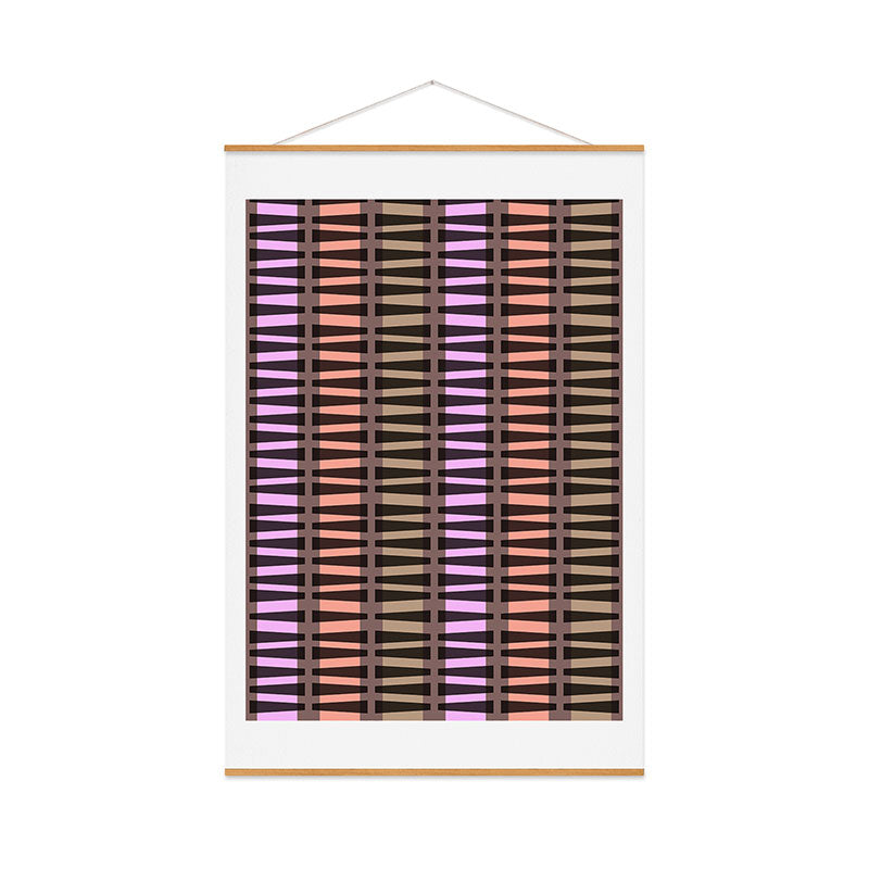Mirimo Korath Striped Art Print