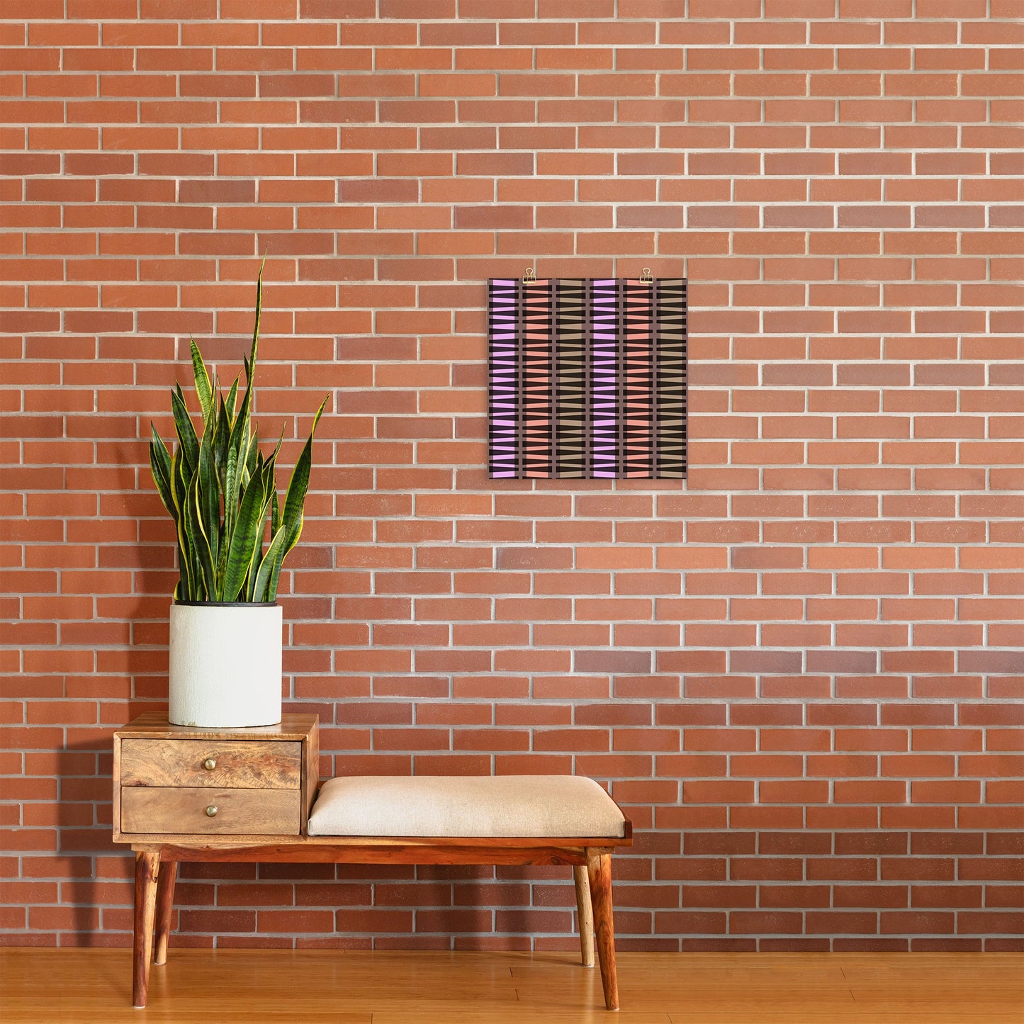 Mirimo Korath Striped Art Print