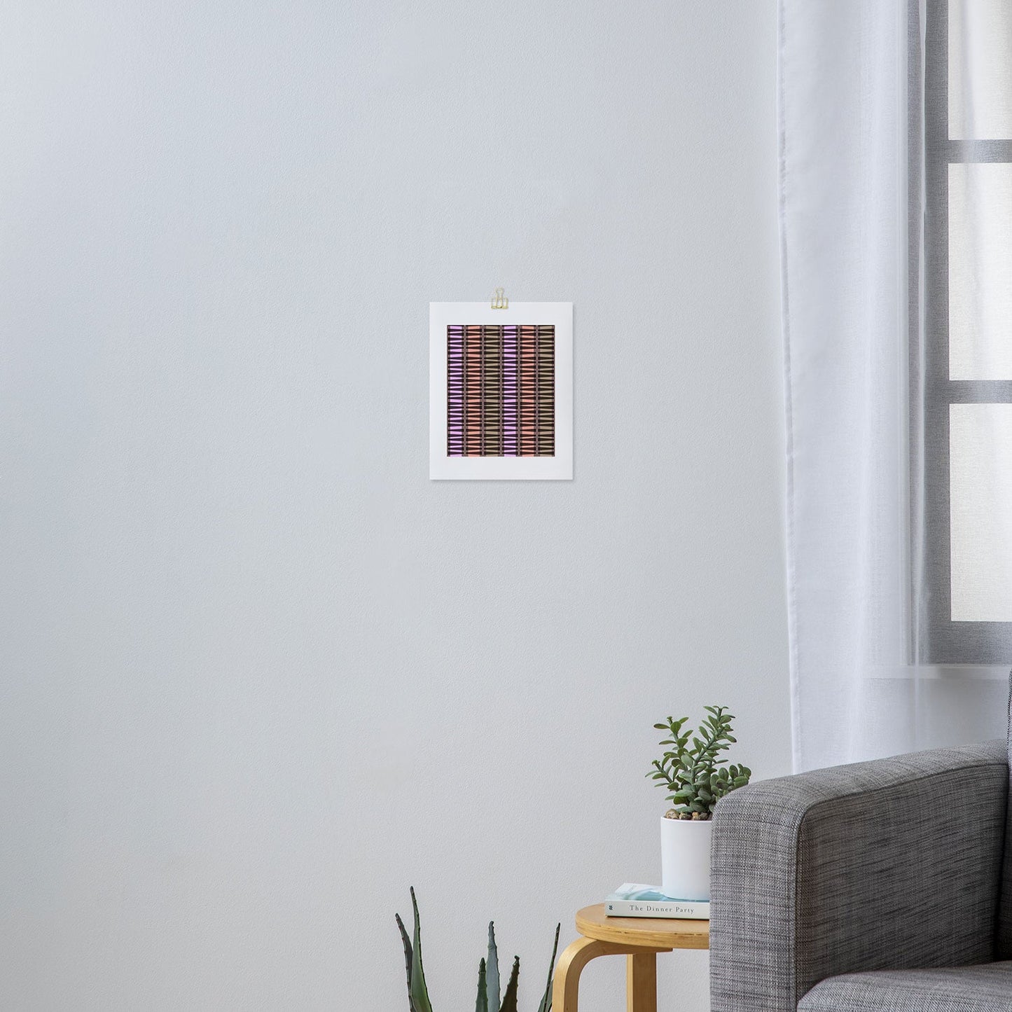 Mirimo Korath Striped Art Print