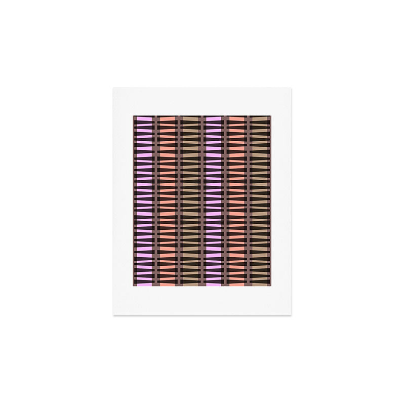 Mirimo Korath Striped Art Print