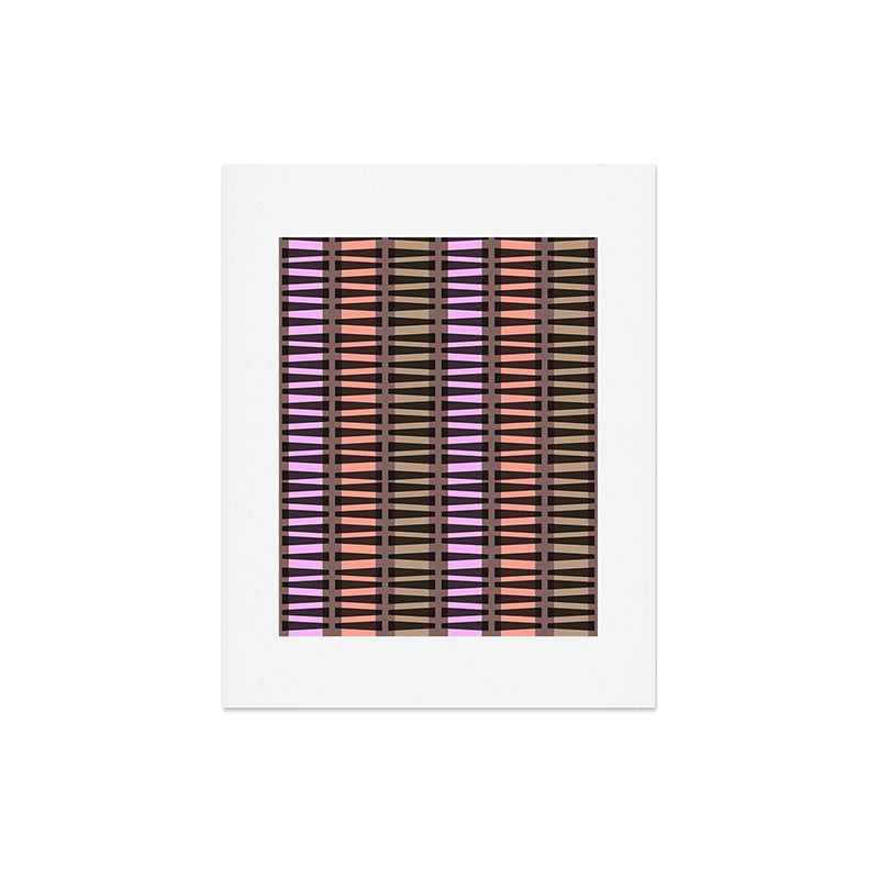 Mirimo Korath Striped Art Print