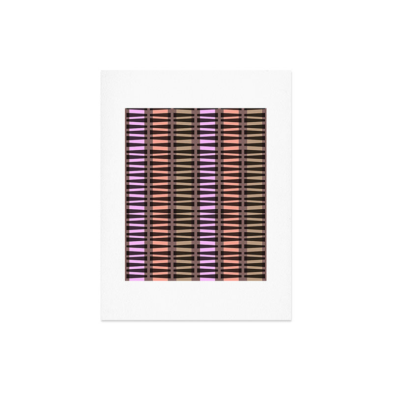 Mirimo Korath Striped Art Print