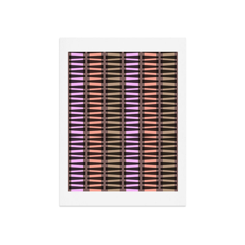 Mirimo Korath Striped Art Print