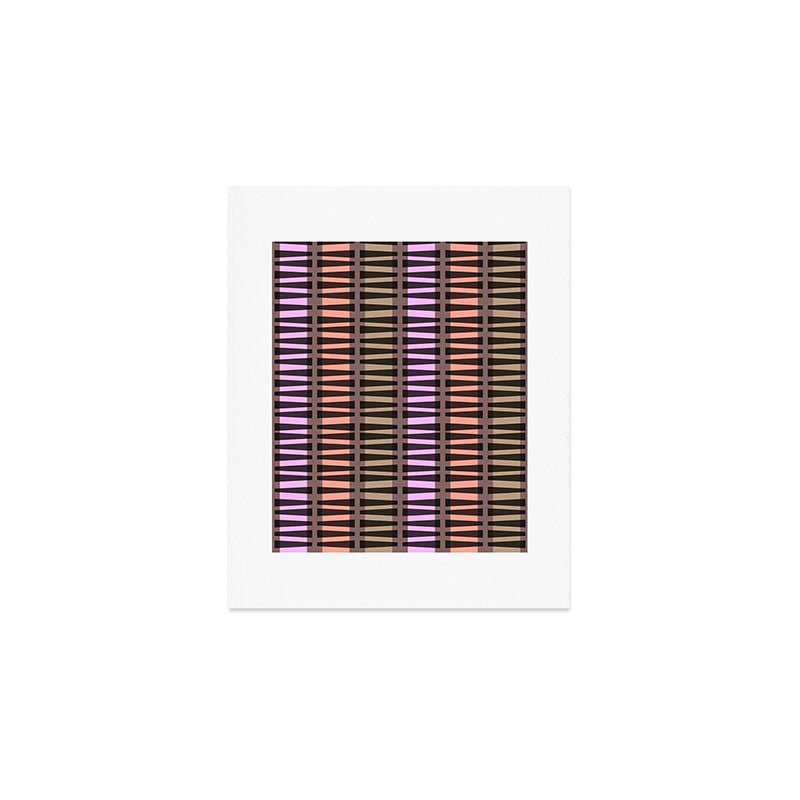 Mirimo Korath Striped Art Print