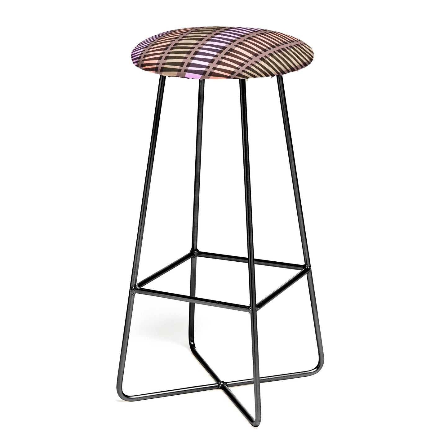 Mirimo Korath Striped Bar Stool