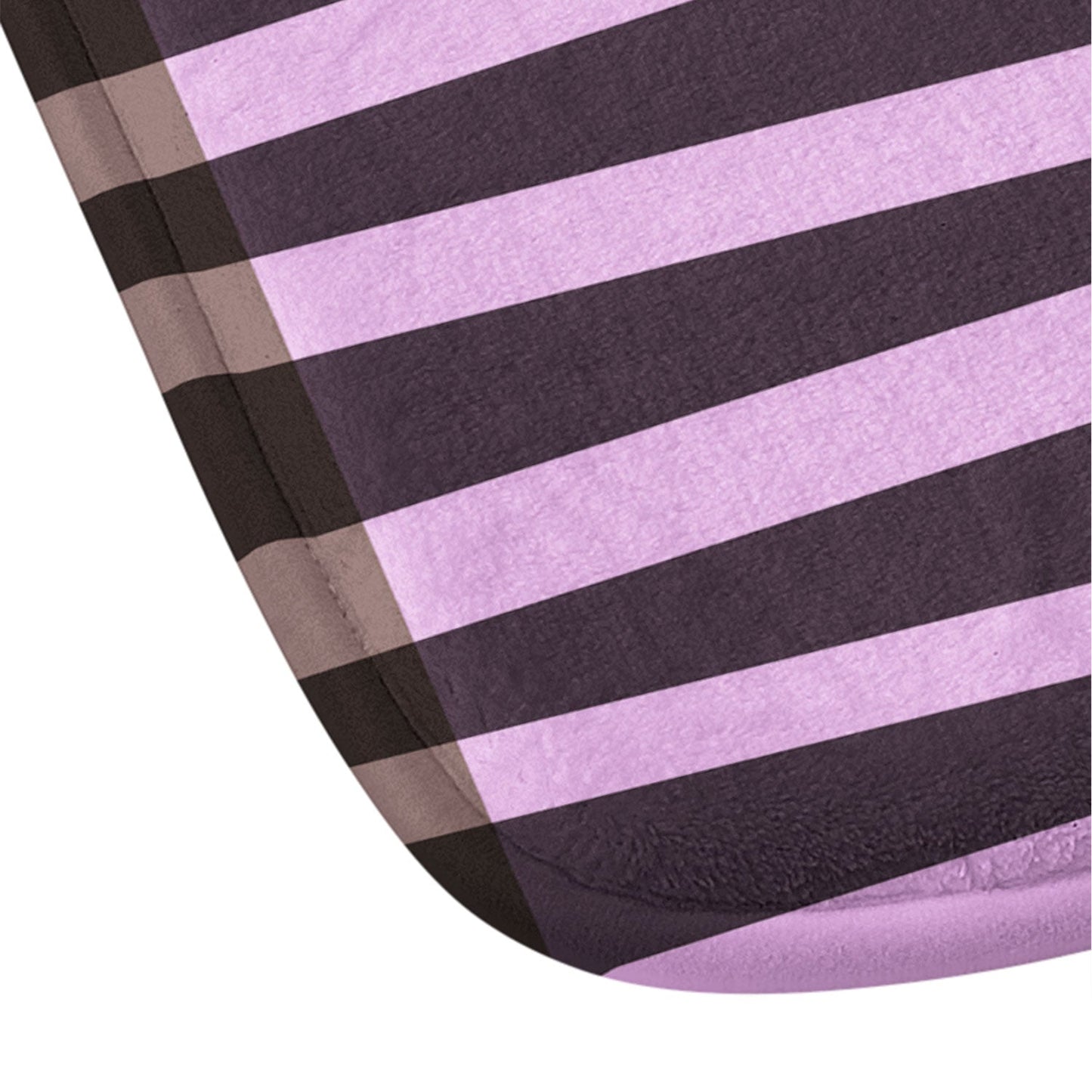 Mirimo Korath Striped Memory Foam Bath Mat