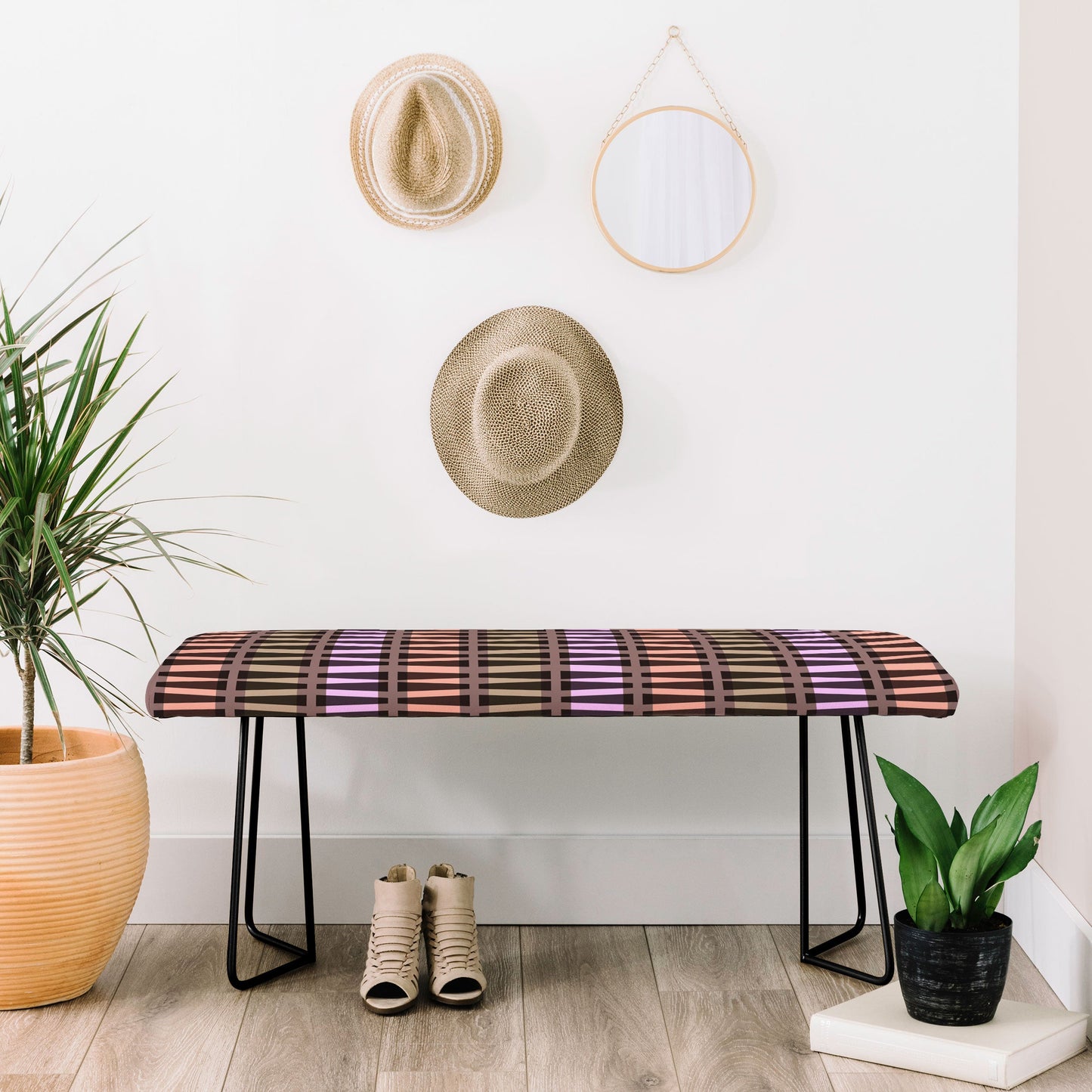 Mirimo Korath Striped Bench