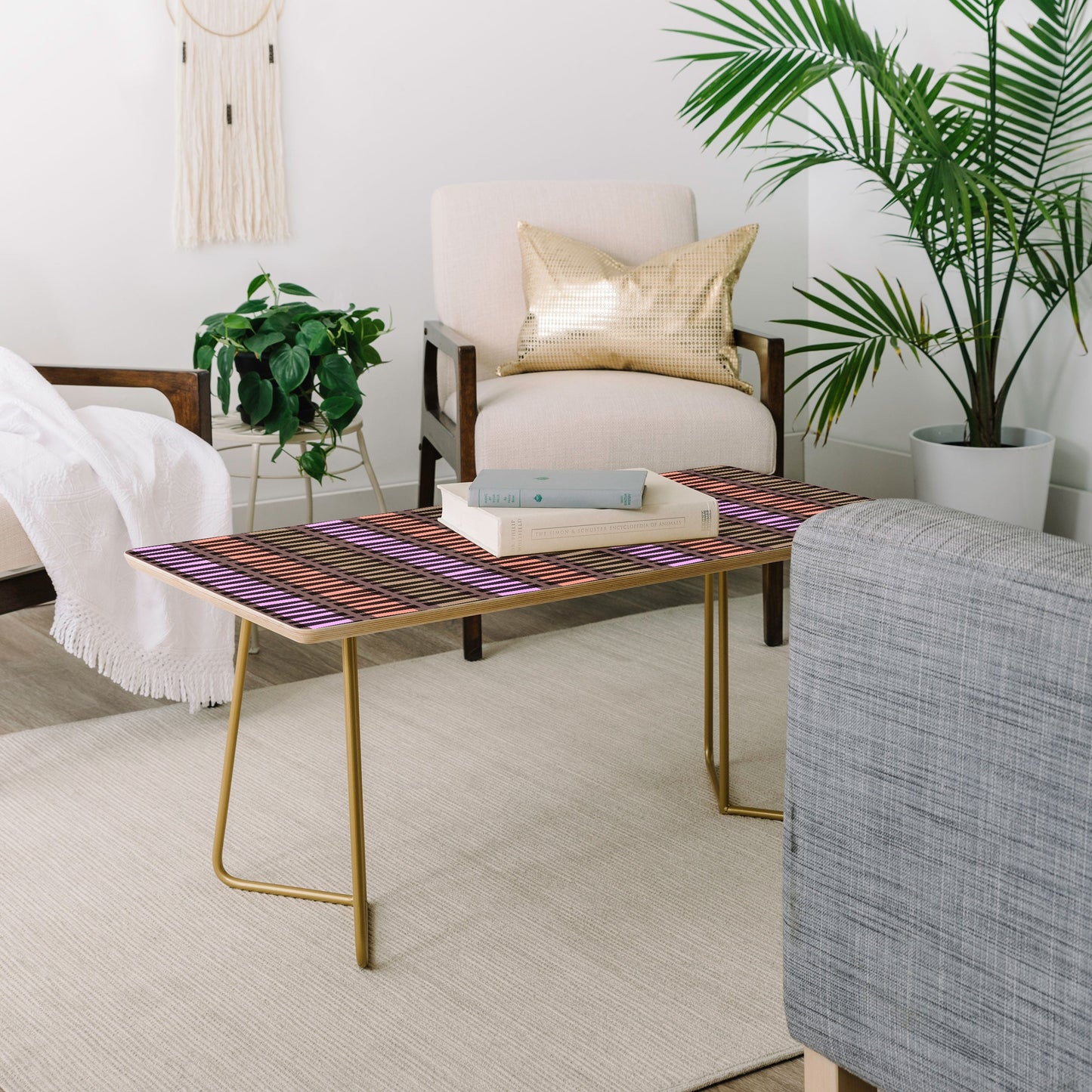 Mirimo Korath Striped Coffee Table