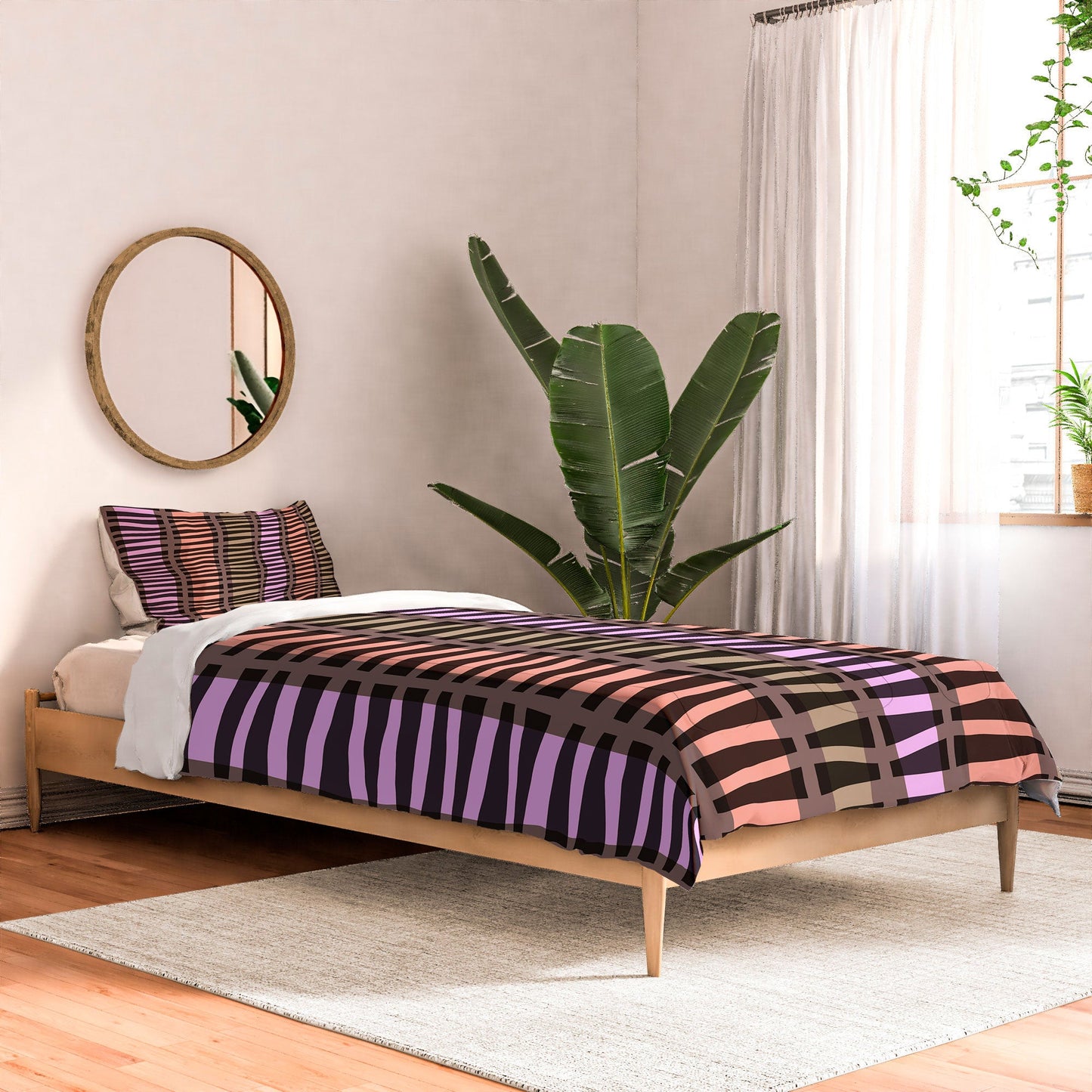 Mirimo Korath Striped Comforter