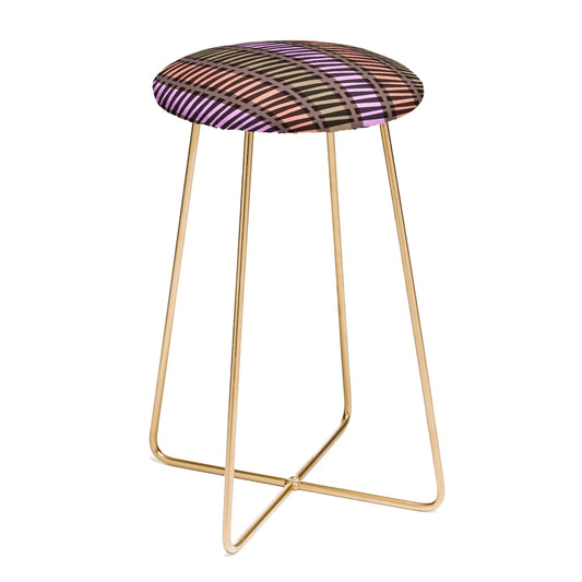 Mirimo Korath Striped Counter Stool