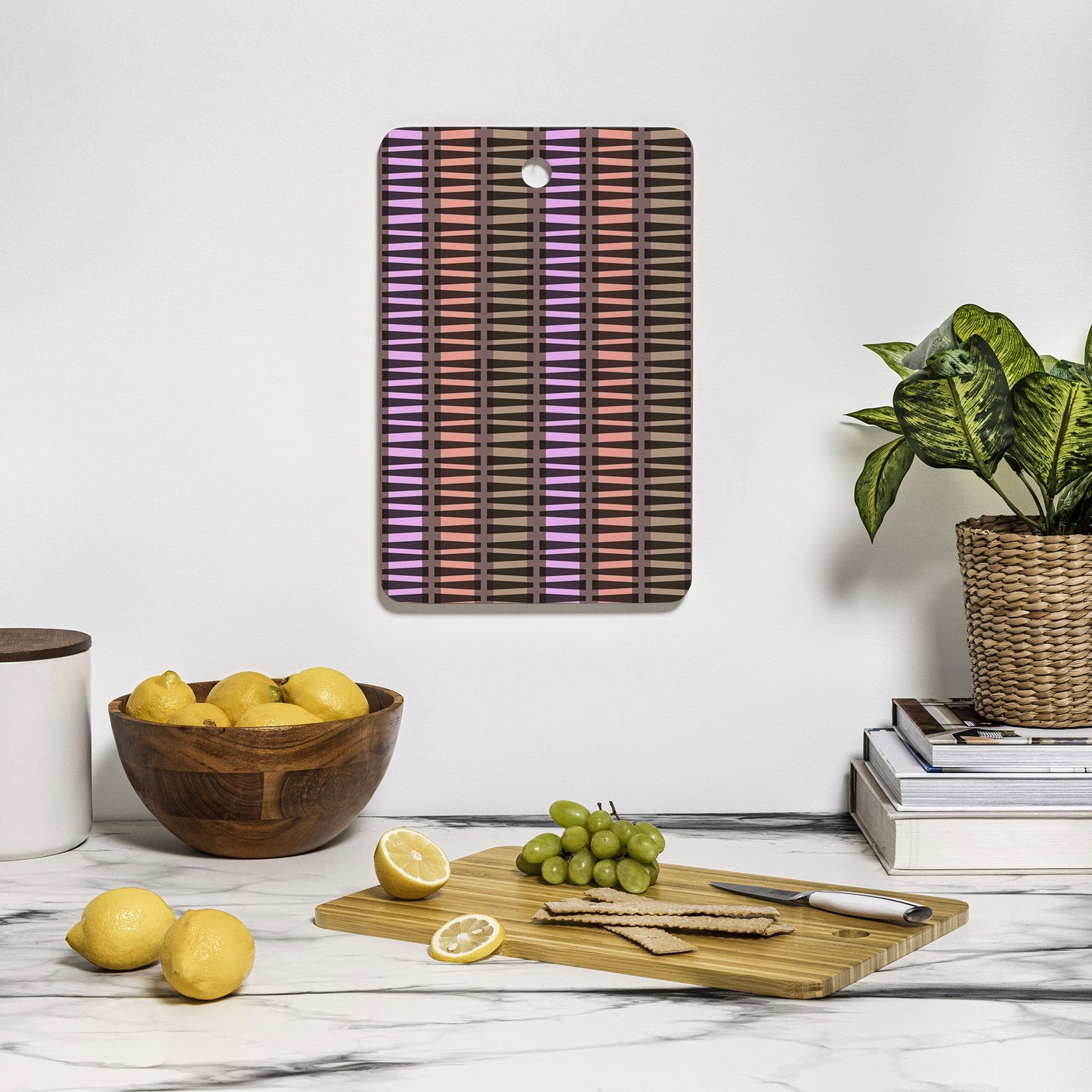 Mirimo Korath Striped Cutting Board Rectangle