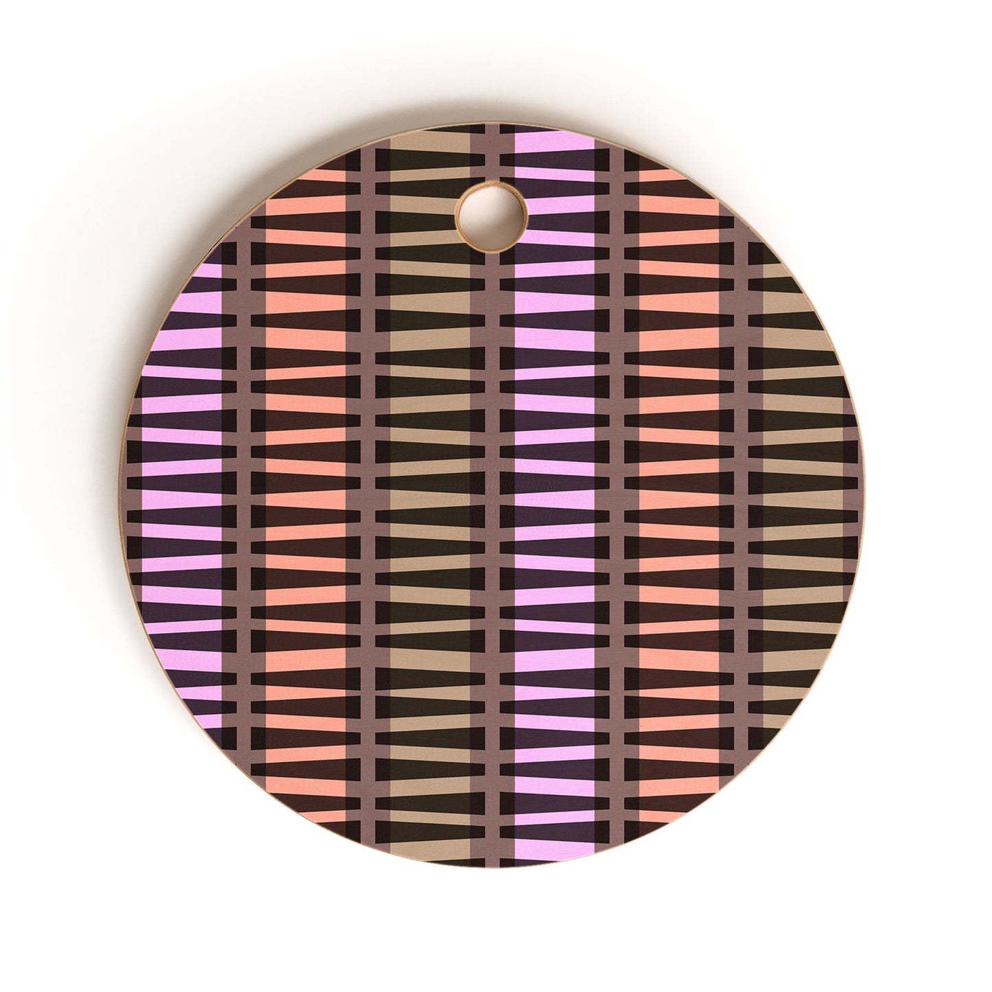 Mirimo Korath Striped Cutting Board Round