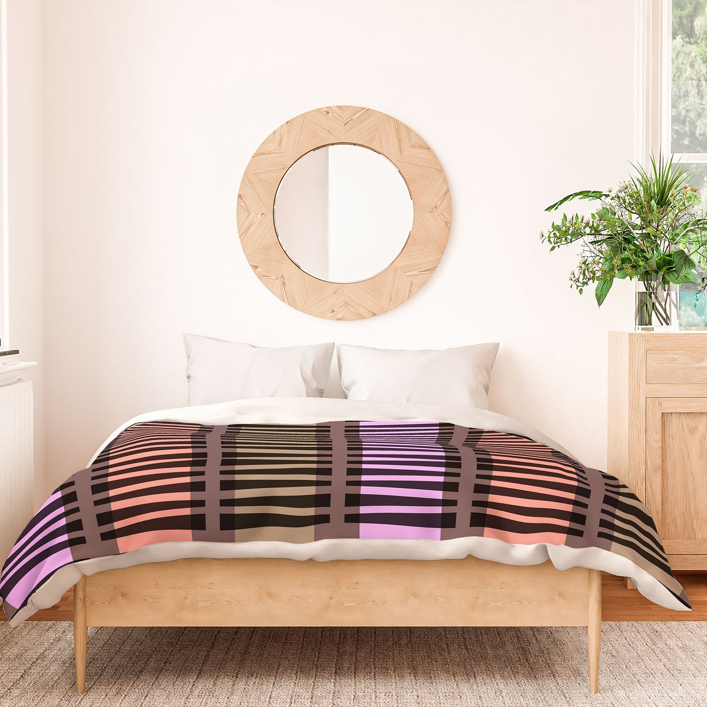 Mirimo Korath Striped Duvet Cover