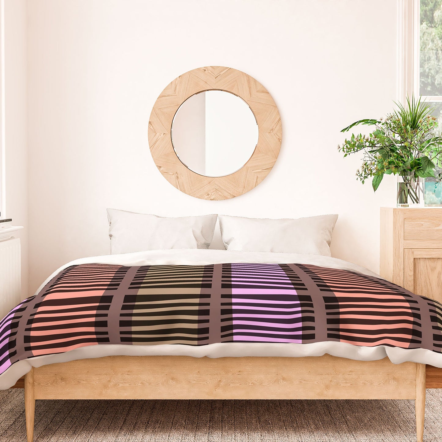 Mirimo Korath Striped Duvet Cover