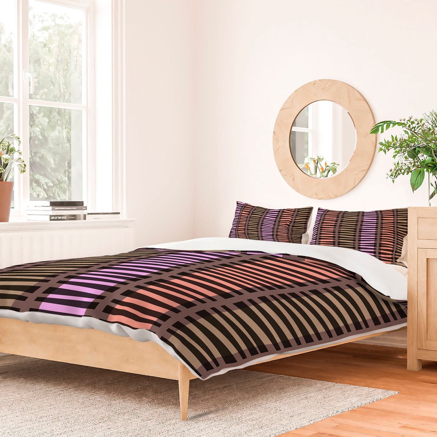 Mirimo Korath Striped Duvet Cover