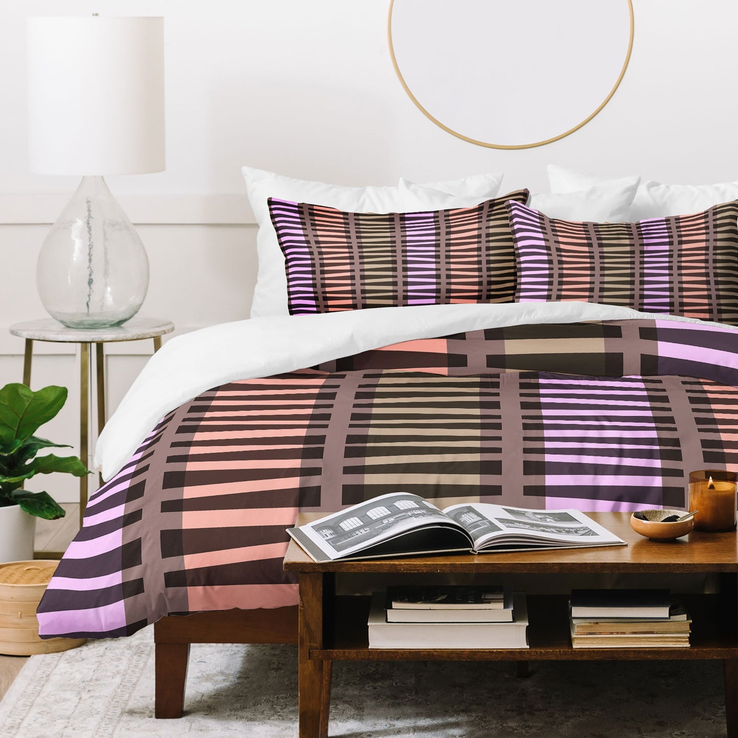 Mirimo Korath Striped Duvet Cover