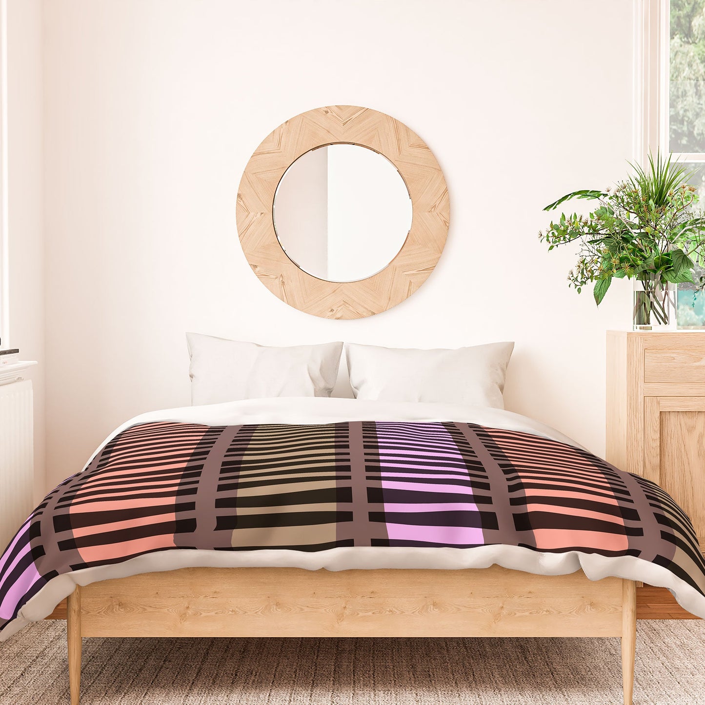 Mirimo Korath Striped Duvet Cover