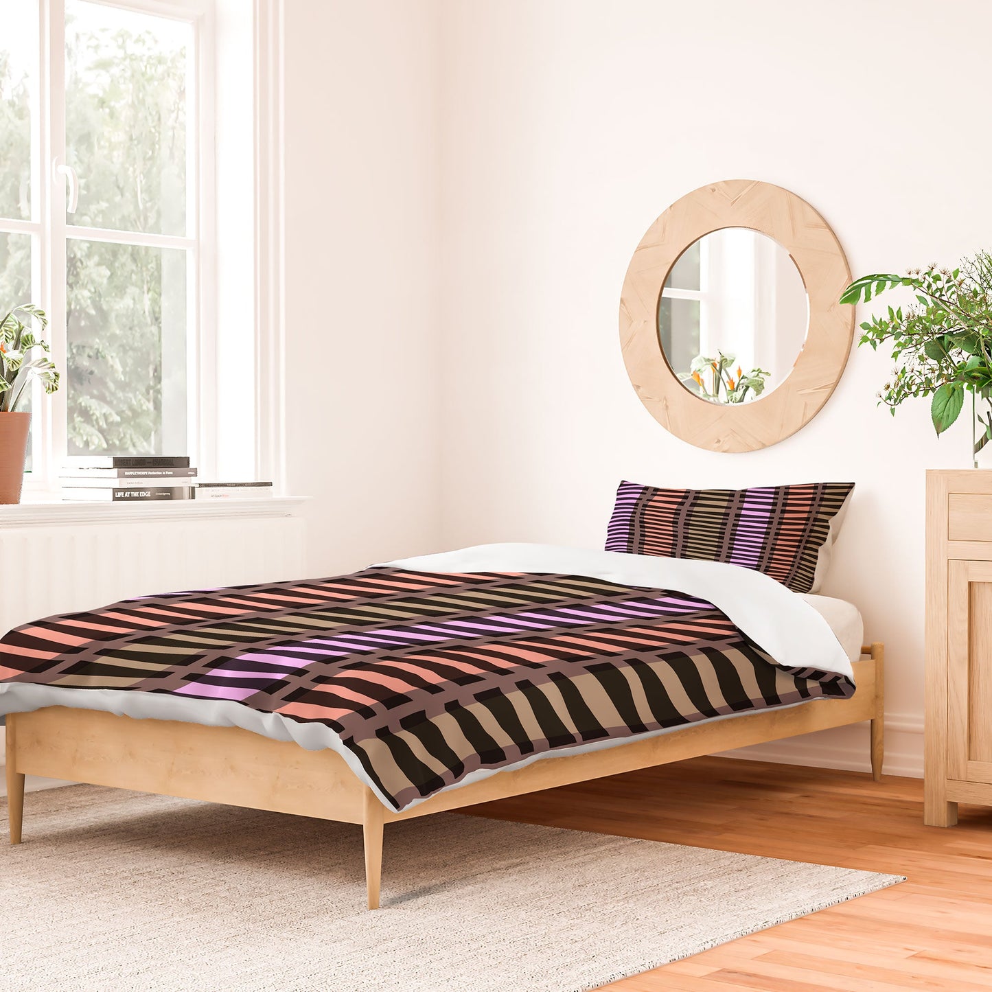 Mirimo Korath Striped Duvet Cover