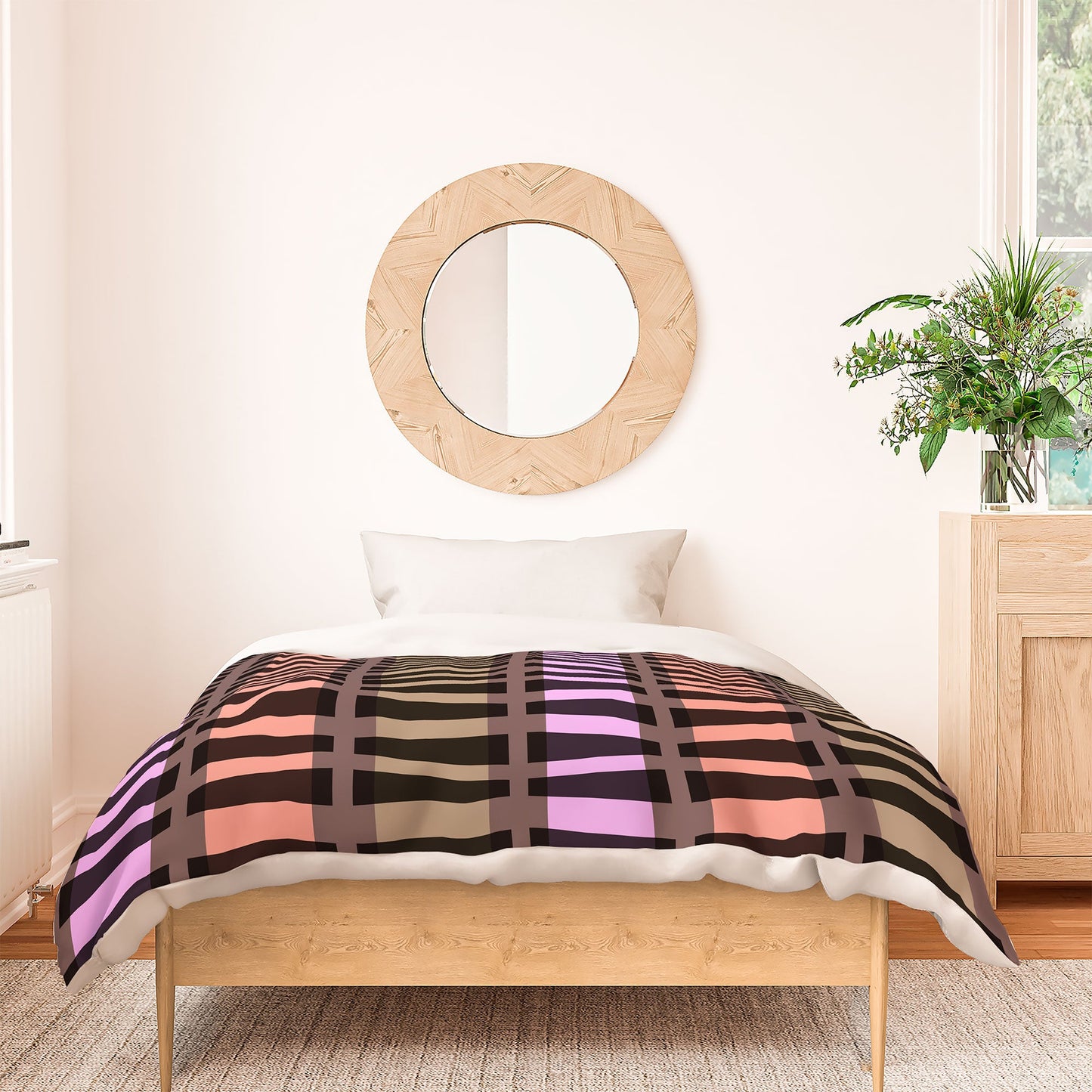 Mirimo Korath Striped Duvet Cover