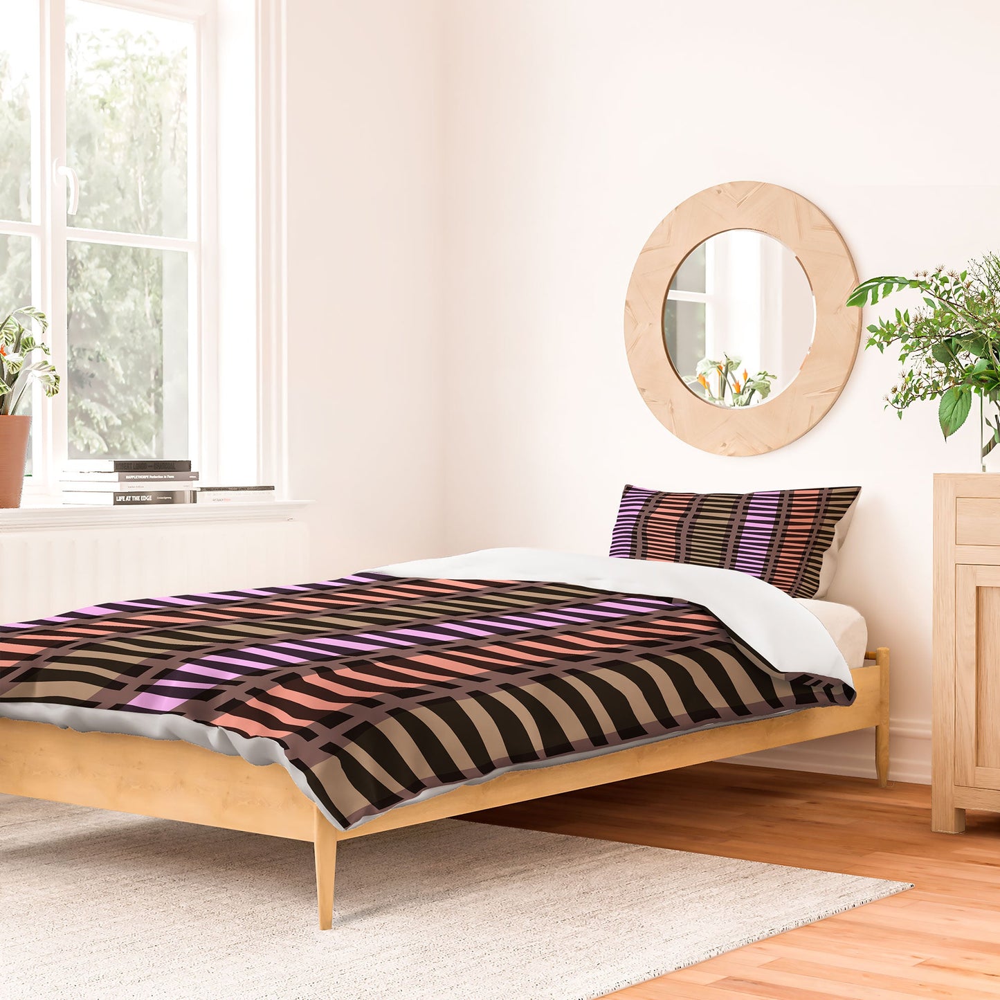 Mirimo Korath Striped Duvet Cover