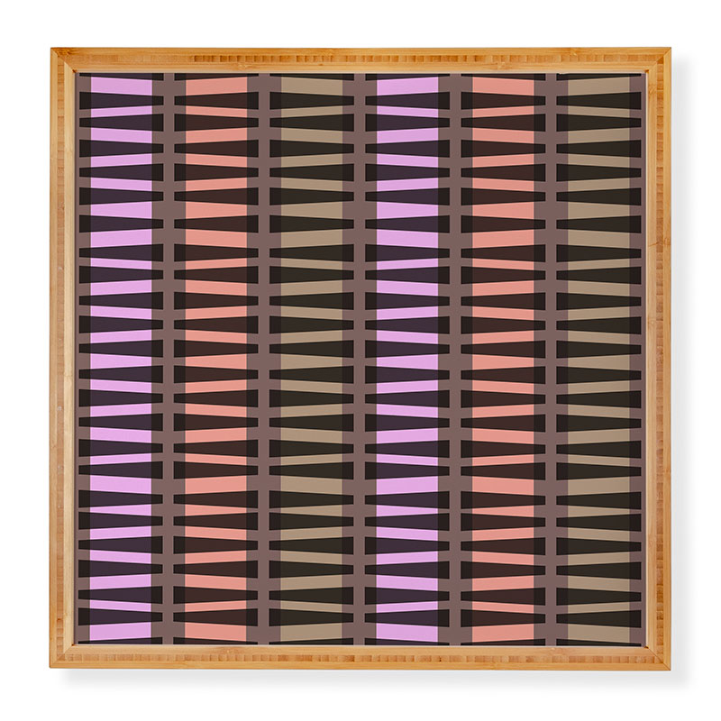 Mirimo Korath Striped Framed Wall Art