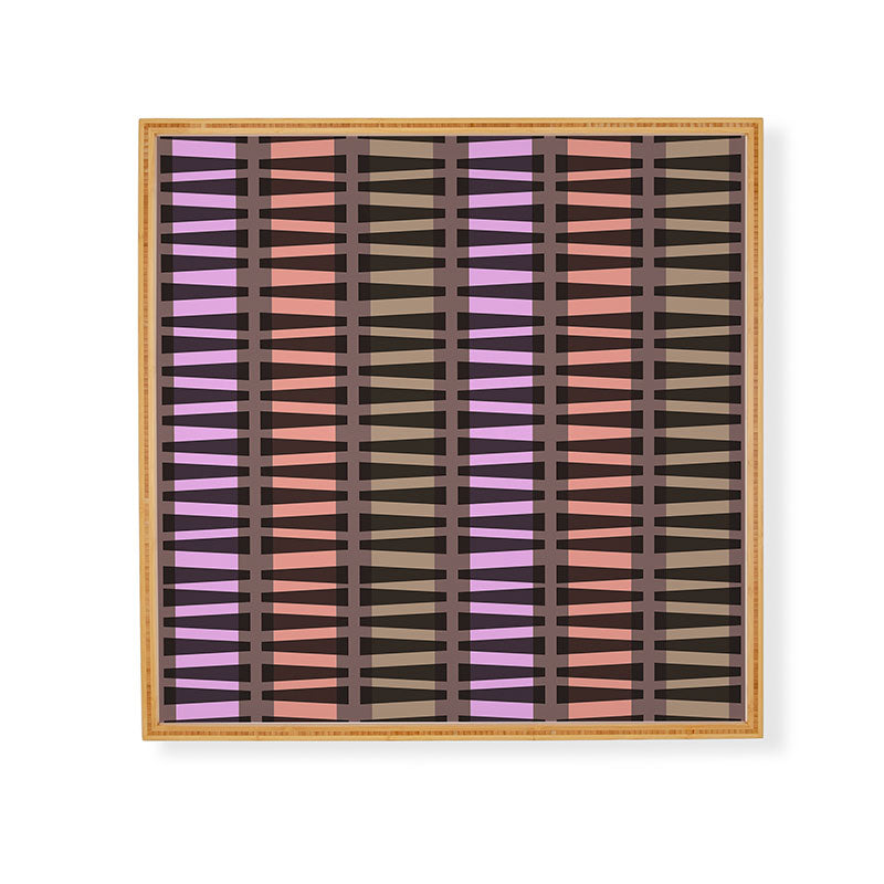 Mirimo Korath Striped Framed Wall Art