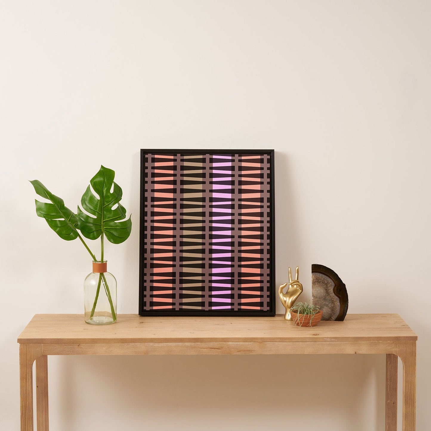 Mirimo Korath Striped Art Canvas