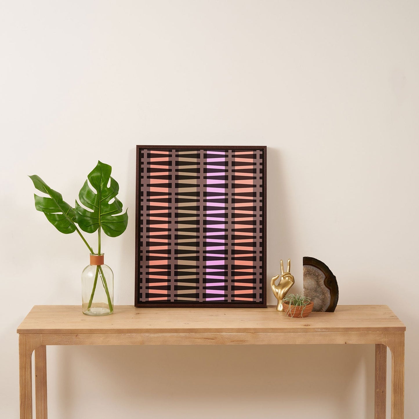 Mirimo Korath Striped Art Canvas