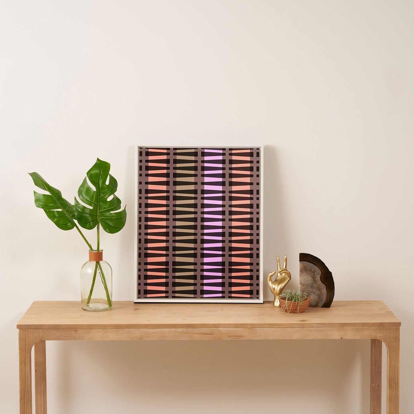 Mirimo Korath Striped Art Canvas