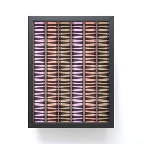 Mirimo Korath Striped Framed Mini Art Print