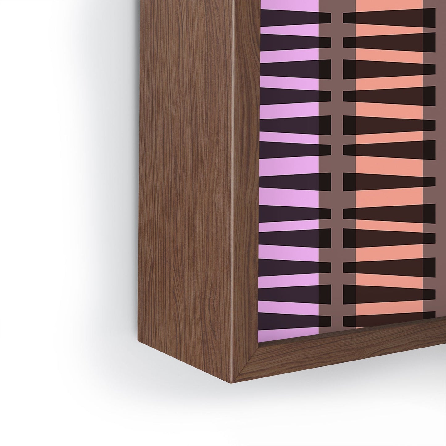 Mirimo Korath Striped Framed Mini Art Print