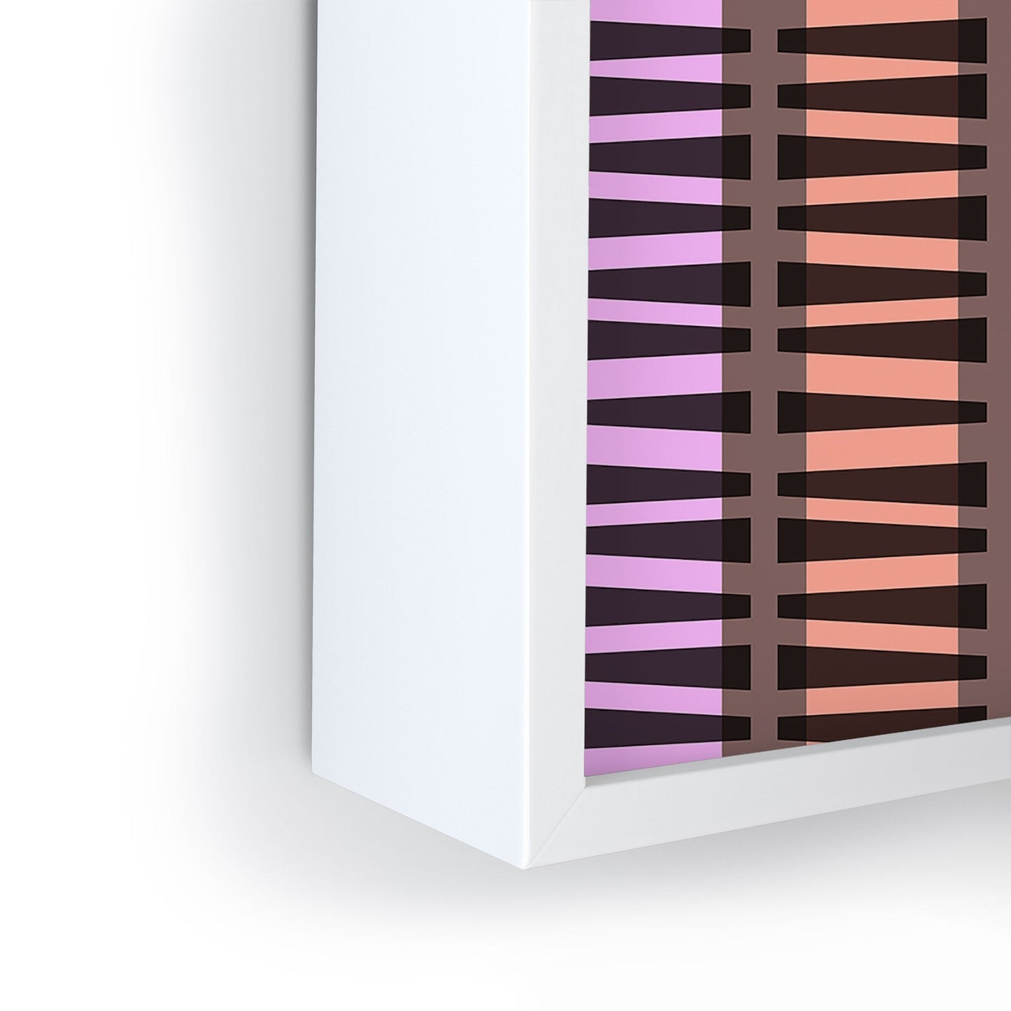 Mirimo Korath Striped Framed Mini Art Print