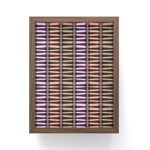 Mirimo Korath Striped Framed Mini Art Print