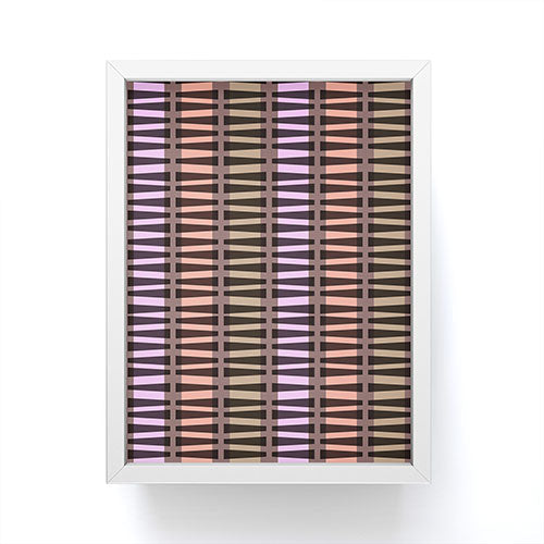 Mirimo Korath Striped Framed Mini Art Print