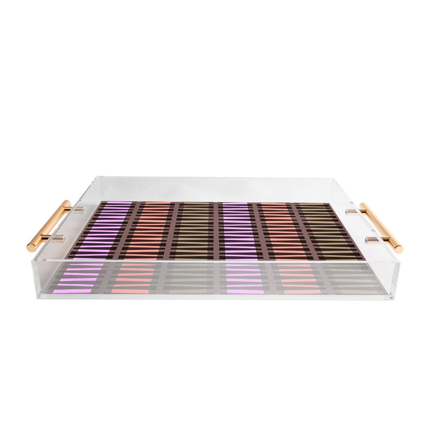 Mirimo Korath Striped Acrylic Tray