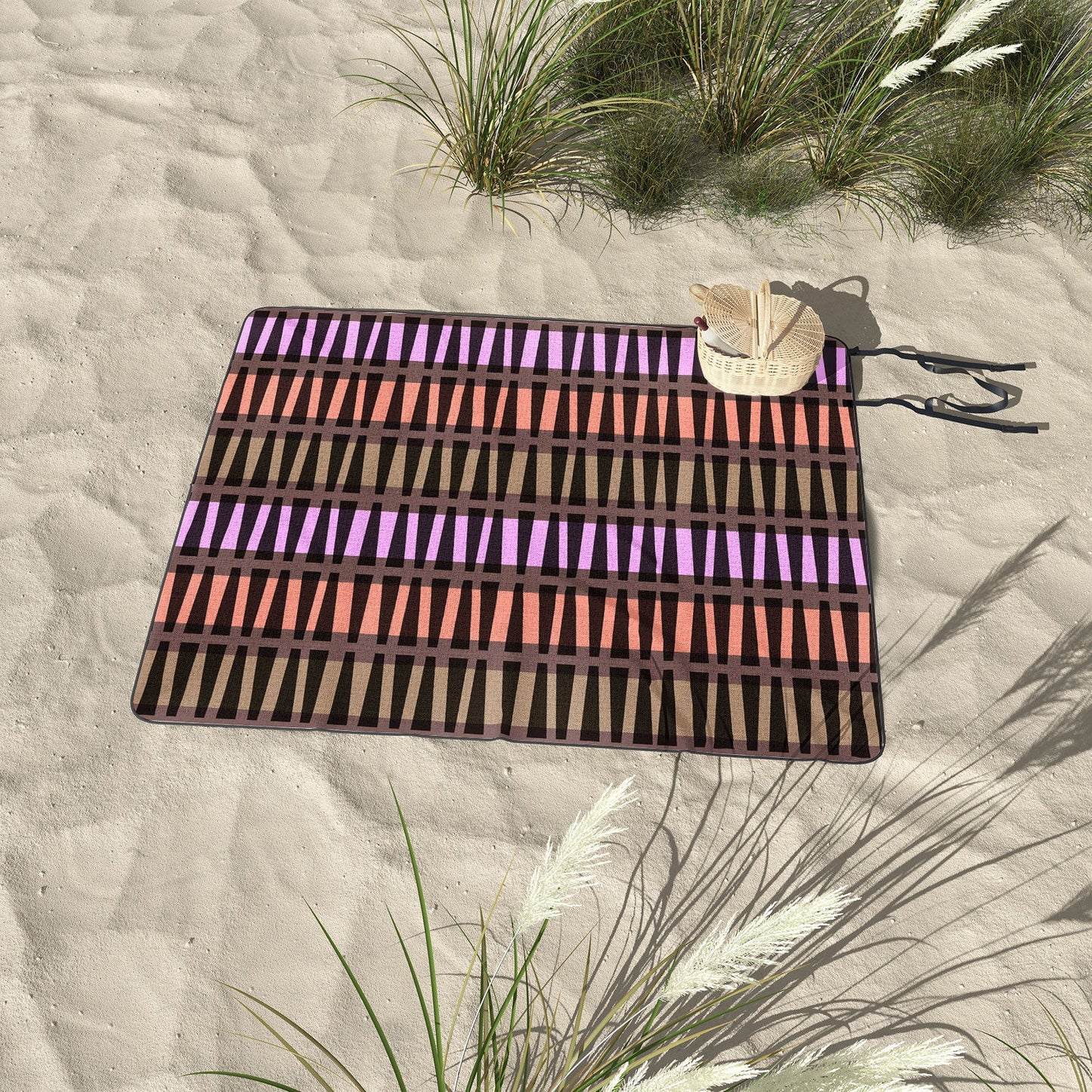 Mirimo Korath Striped Picnic Blanket