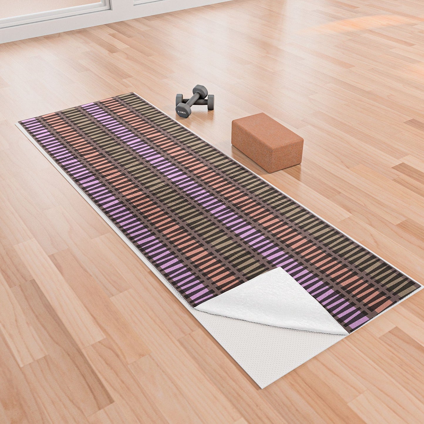Mirimo Korath Striped Yoga Towel