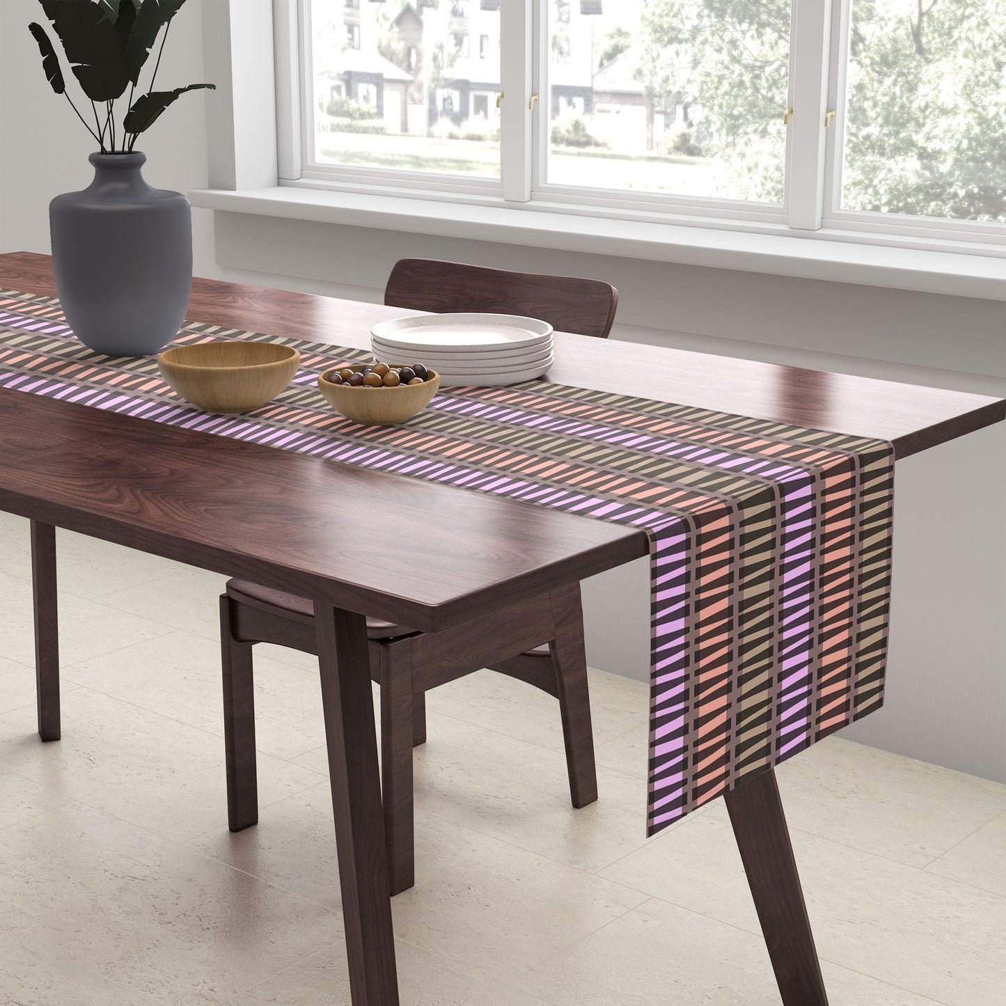 Mirimo Korath Striped Table Runner