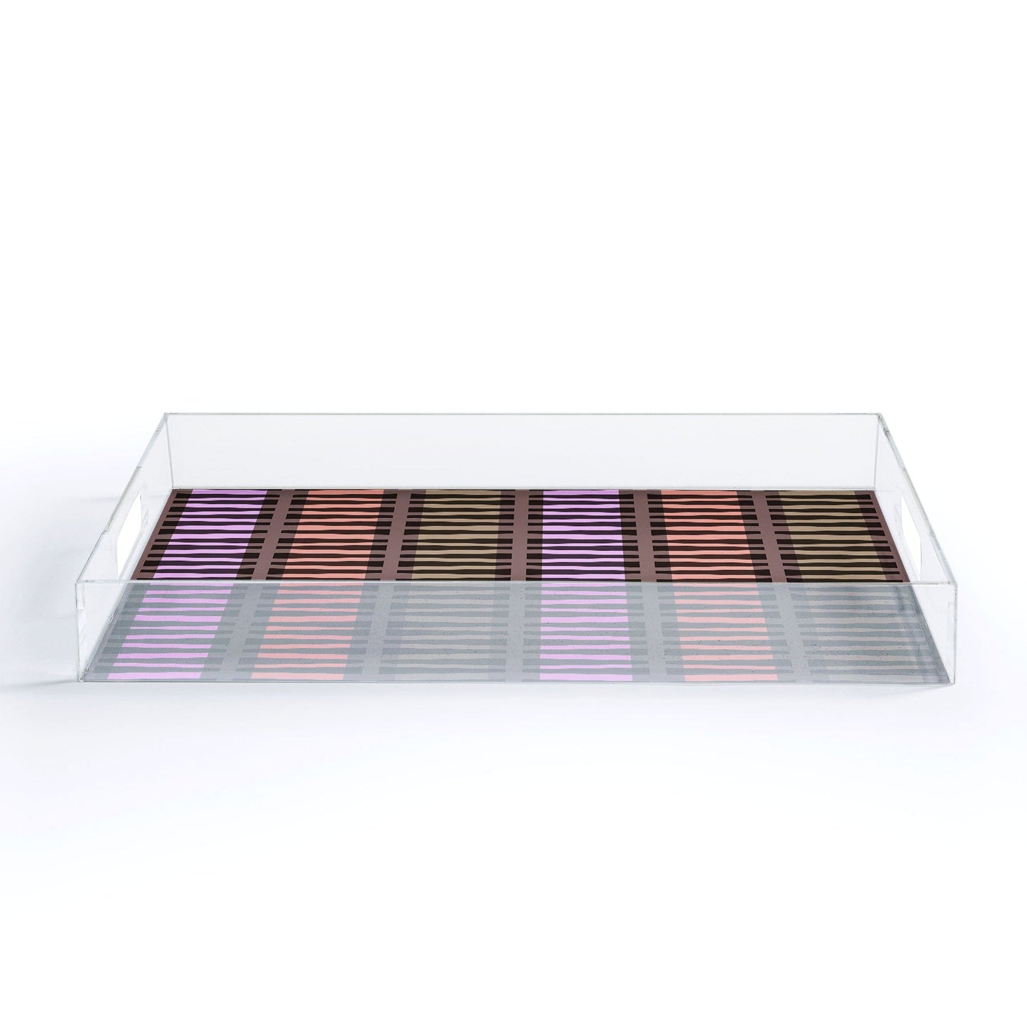 Mirimo Korath Striped Acrylic Tray