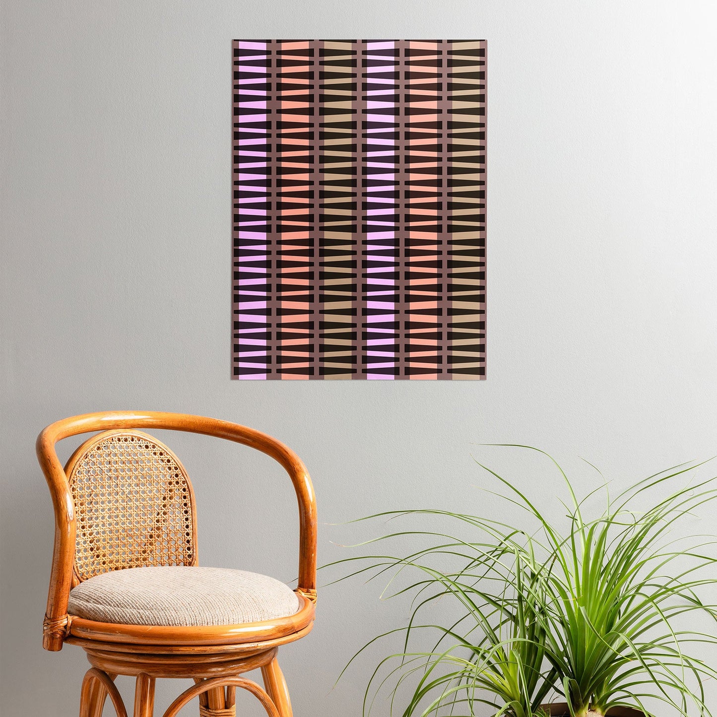 Mirimo Korath Striped Poster