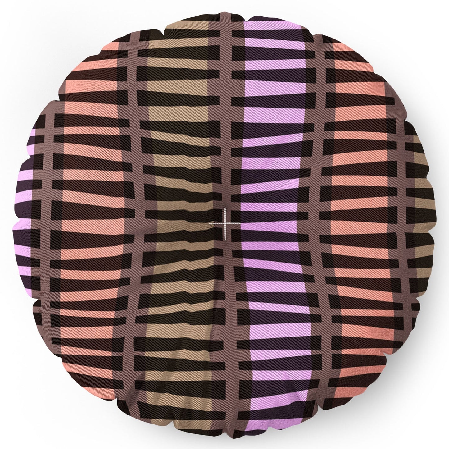 Mirimo Korath Striped Floor Pillow Round