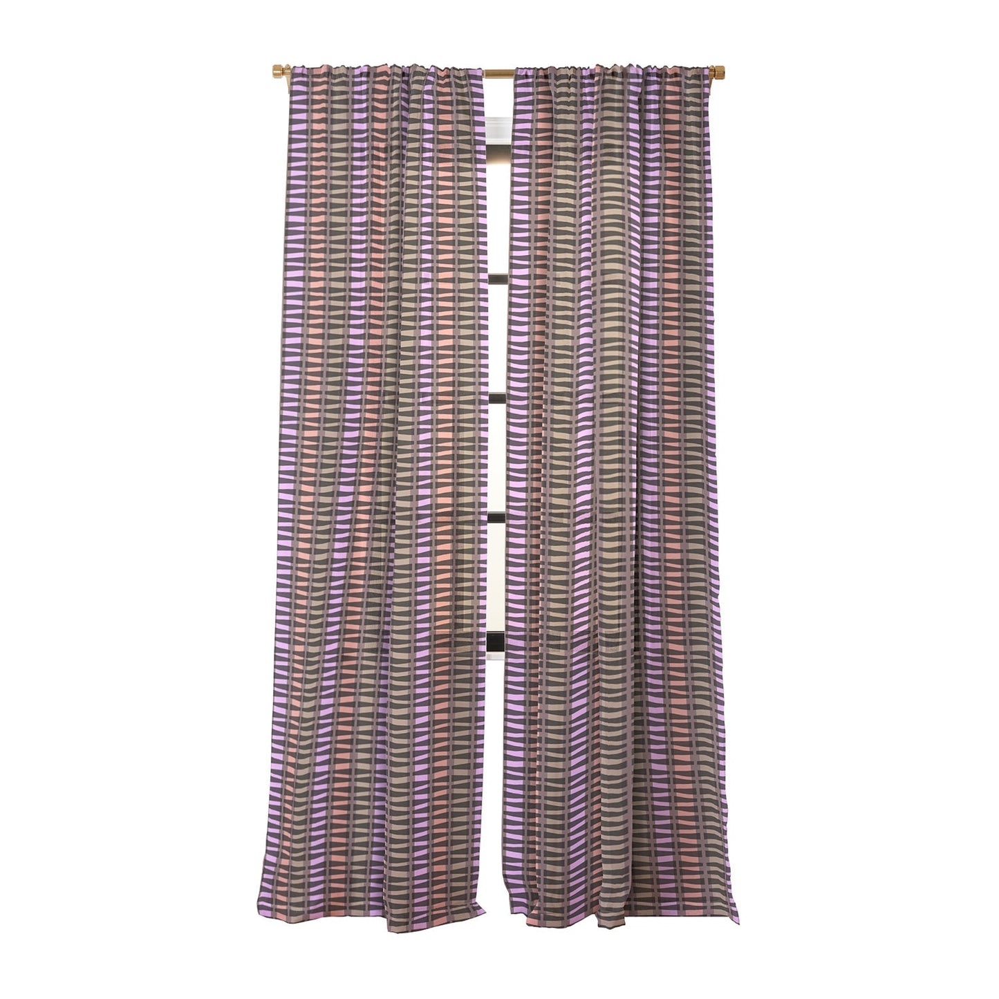 Mirimo Korath Striped Sheer Window Curtain