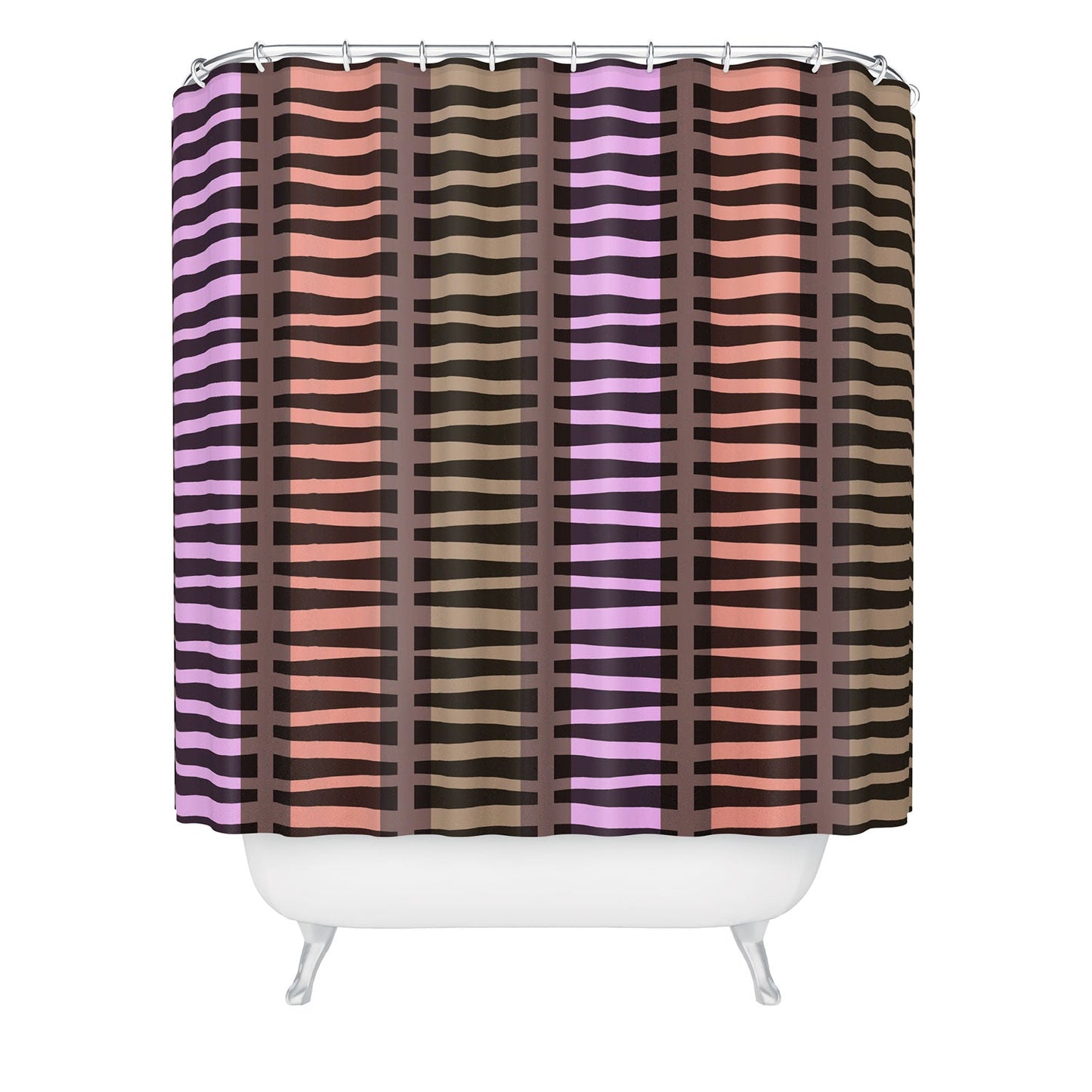 Mirimo Korath Striped Shower Curtain